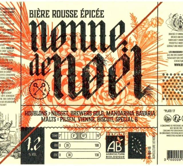 Nonne De Noël 7.2%, Les Brasseurs Savoyards, France