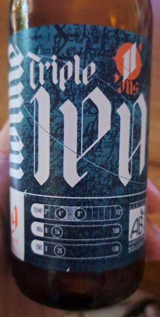 Nonne Triple IPA 9.0%, Les Brasseurs Savoyards, France