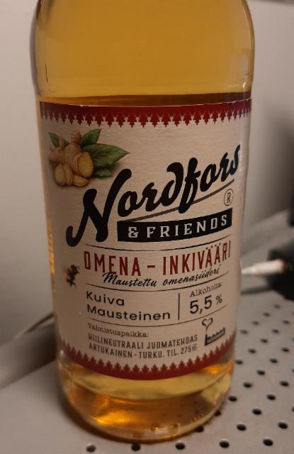 Nordfors & Friends Omena-Inkivääri 5.5%, Pernod Ricard Finland, Finland