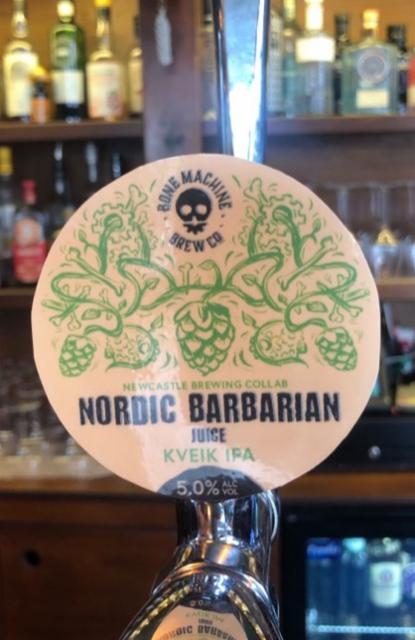 Nordic Barbarian Juice 5.0%, Bone Machine Brew Co., England