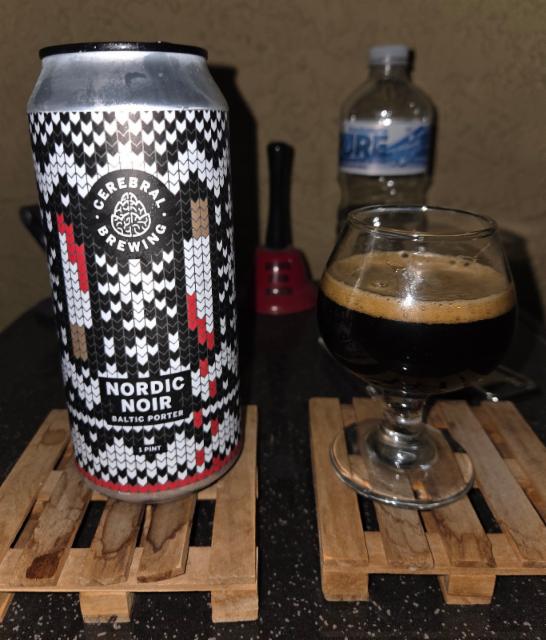 Nordic Noir Baltic Porter 9.5%, Cerebral Brewing, United States