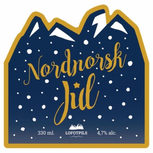 Nordnorsk Jul 4.7%, Lofotpils, Norway