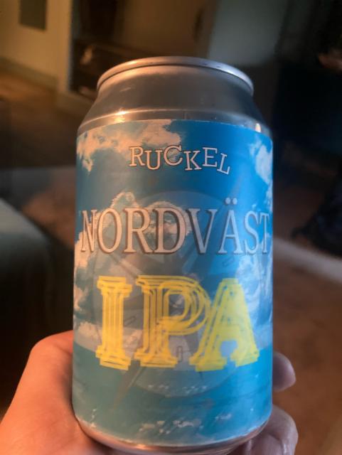Nordväst IPA 6.5%, Ruckel Brewing, Sweden