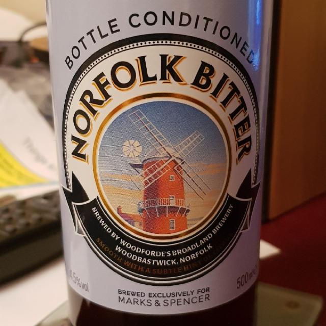 Norfolk Bitter 4.5%, Woodforde's Brewery, England