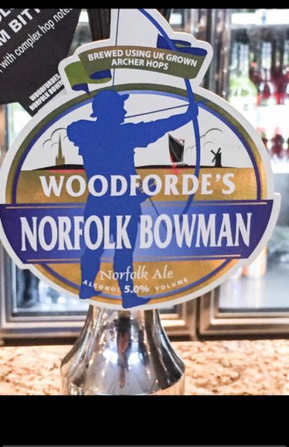 Norfolk Bowman 5.0%, Woodforde's Brewery, England