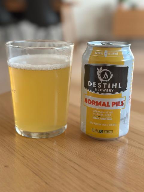 Normal pils 5.0%, Destihl Brewery, United States