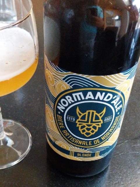 normand'ale blonde 5.0%, Normand'Ale, France