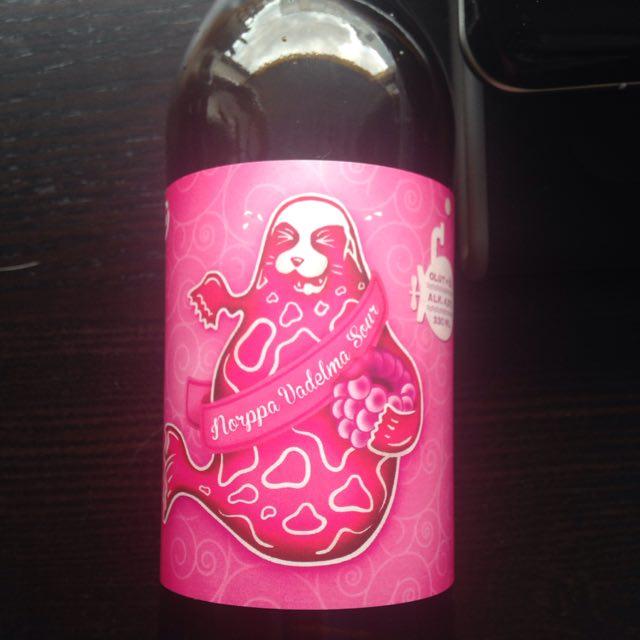 Norppa Vadelma Sour 4.5%, Panimo Hiisi, Finland