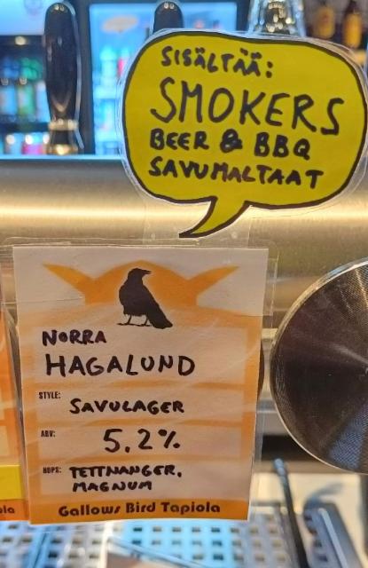 Norra Hagalund 5.2%, Brew-Pub Gallows Bird, Finland