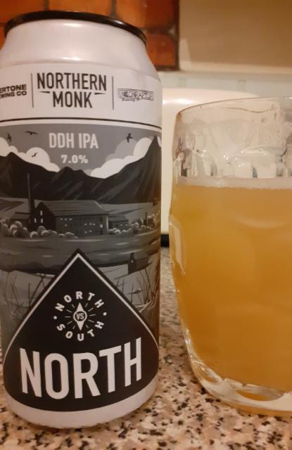 North vs. South // North DDH IPA 7.0%, Northern Monk Brew Co., England