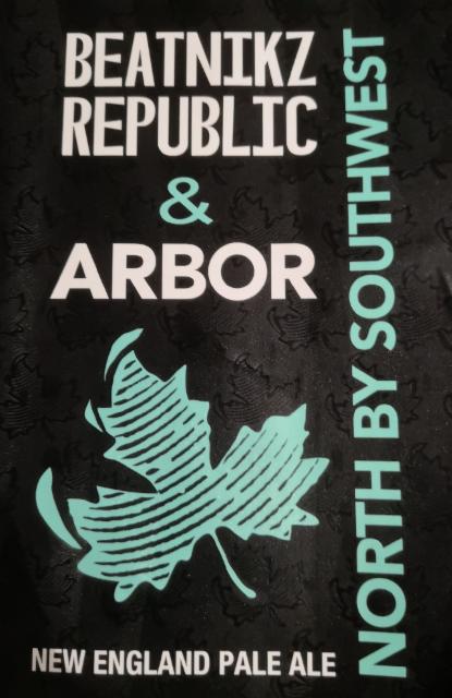 north by southwest 5.0%, Arbor Ales, England