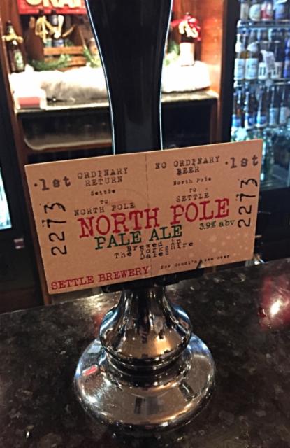North Pole Pale Ale 3.9%, Settle Brewery, England