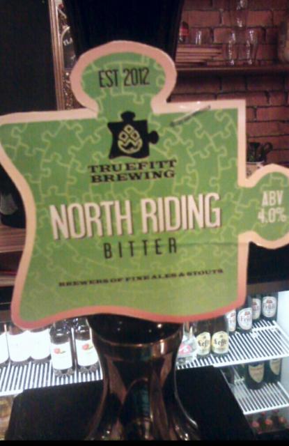 North Riding Bitter 4.0%, Truefitt Brewing, England