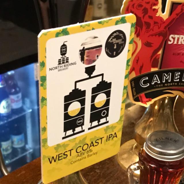West Coast IPA 6.0%, North Riding Brewery, England