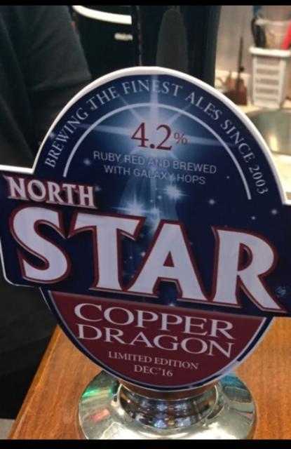 North Star 4.2%, Copper Dragon Brewery, England