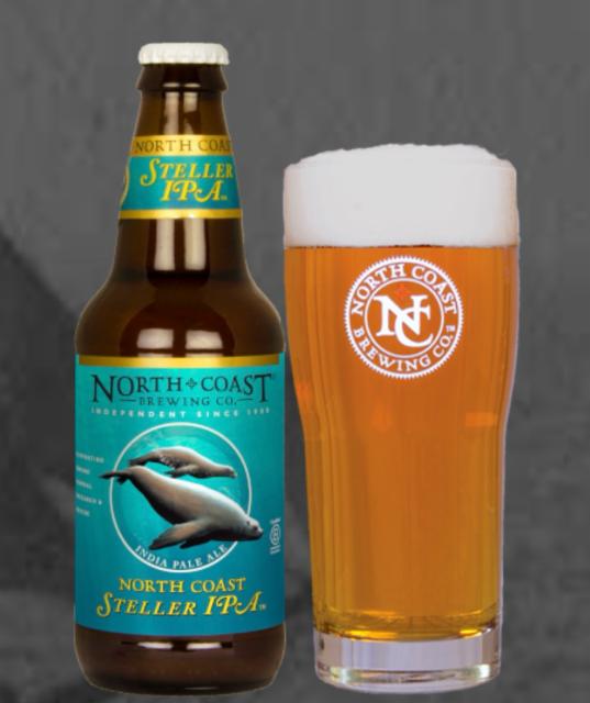 North Coast Steller IPA, North Coast Brewing