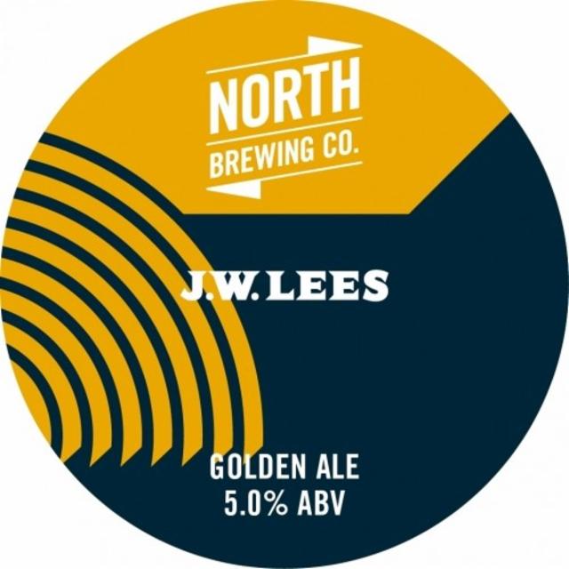 North X JW Lees Golden Ale 5.0%, North Brewing Co., England