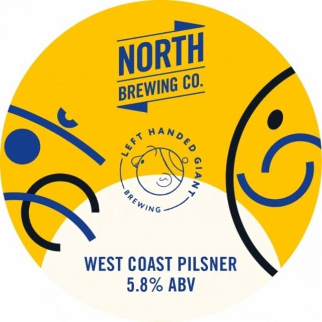 North X LHG West Coast Pils 5.8%, North Brewing Co., England