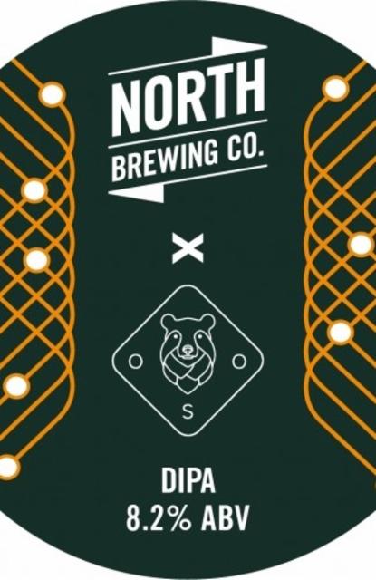 North X Oso DIPA 8.2%, North Brewing Co., England