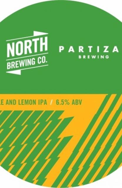 North X Partizan Pineapple And Lemon IPA 6.5%, North Brewing Co., England