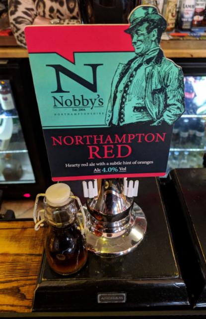 Northampton Red 4.0%, Nobby's Brewery, England