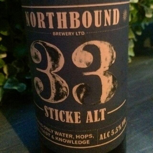 Northbound 33 Sticke Altbier 5.5%, Northbound Brewery, Ireland