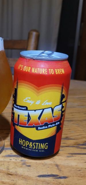 Northeast Texas IPA 6.9%, Hop And Sting Brewing Company, United States