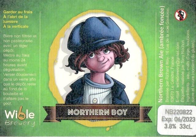 Northern Boy 5.8%, Wible Brewery, France
