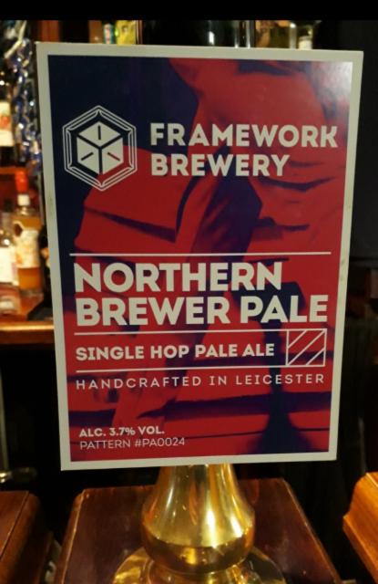 Northern Brewer Pale 3.7%, Framework Brewery, England