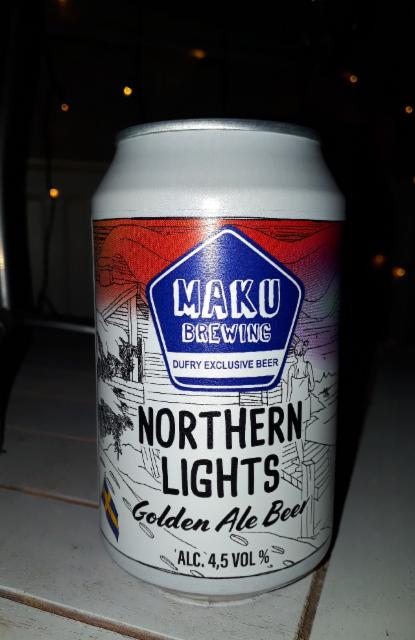 Northern lights 4.5%, Maku Brewing, Finland