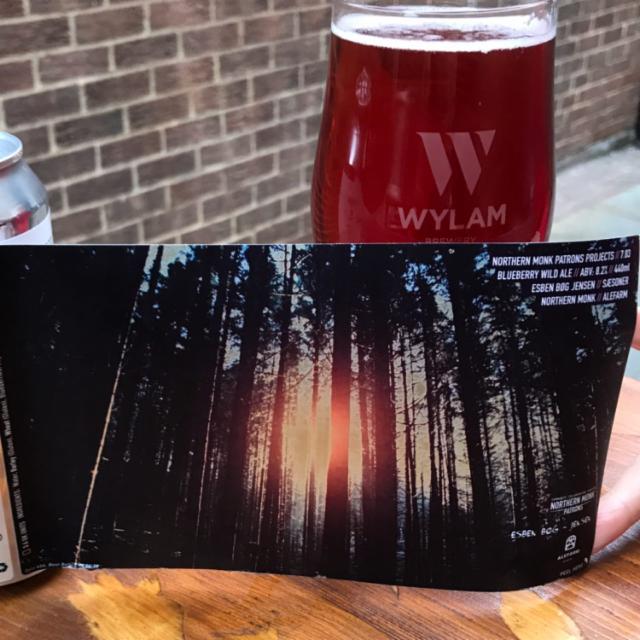 Patrons Project 7.03 Blueberry Wild Ale 8.2%, Northern Monk Brew Co., England