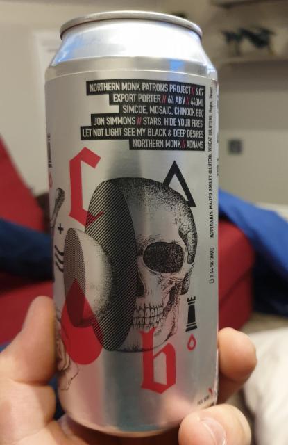 Patrons Project 6.07 Export Porter 6.0%, Northern Monk Brew Co., England