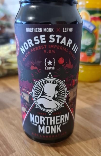 Norse Star III - Black Forest Imperial Stout 9.0%, Northern Monk Brew Co., England