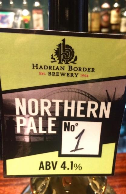 Northern Pale No.1 4.1%, The Hadrian Border Brewing Co, England