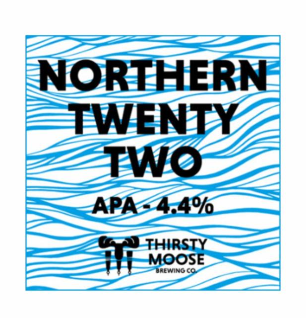 Northern Twenty-Two 4.4%, Thirsty Moose Brewing Co, England