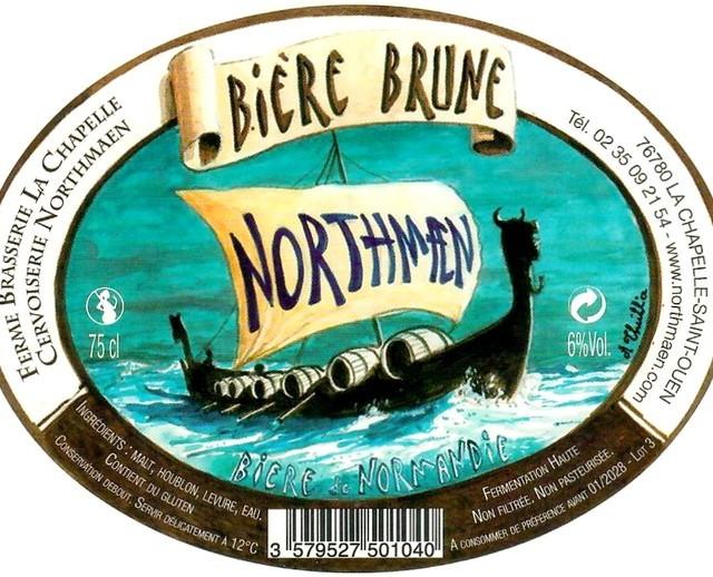 Northmæn Brune 6.0%, Ferme Brasserie Northmæn, France