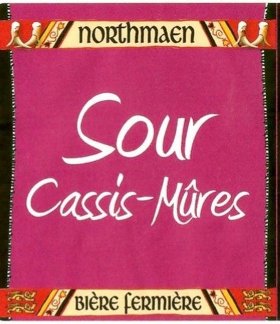 Northmæn Sour Cassis-Mûres 6.0%, Ferme Brasserie Northmæn, France