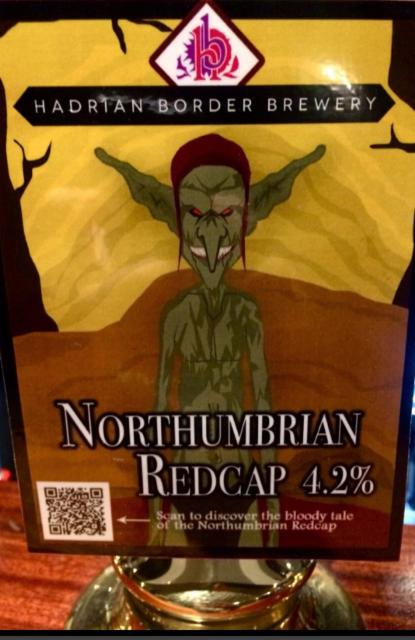 Northumbrian Redcap 4.2%, The Hadrian Border Brewing Co, England