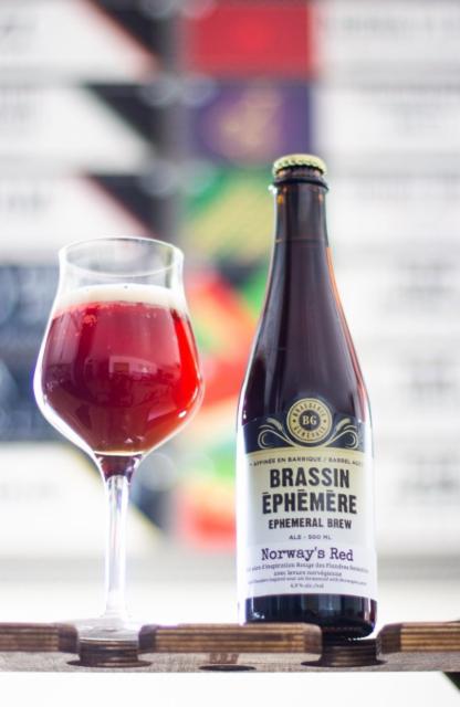 Norway's Red 6.9%, BG Brasserie Urbaine, Canada