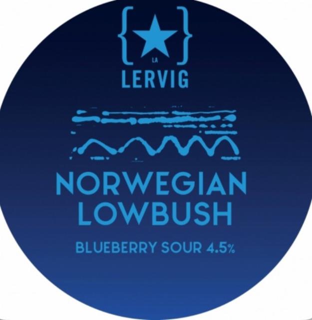 Norwegian Lowbush By Rackhouse 4.5%, Lervig Aktiebryggeri, Norway