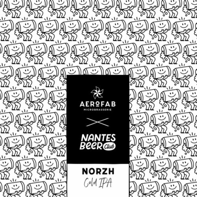 Norzh (X Nantes Beer Club) 6.5%, Aerofab, France