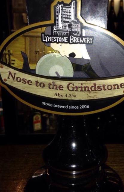 Nose To The Grindstone 4.3%, Lymestone Brewery, England