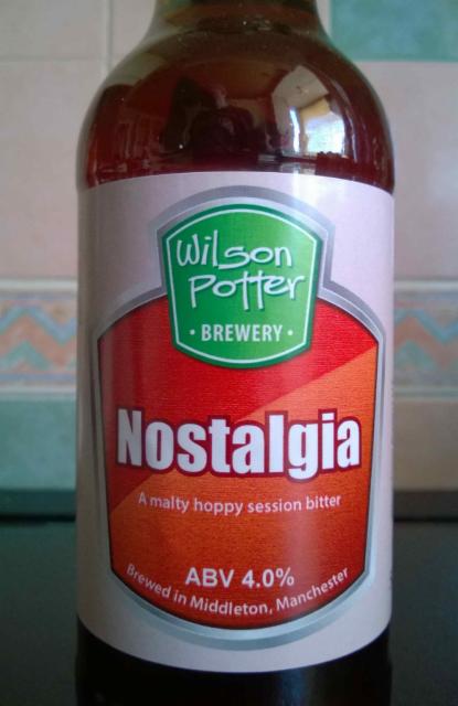 Nostalgia 4.0%, Wilson Potter Brewery, England