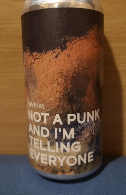 Not a punk and i'm telling everyone 5.9%, Boundary Brewing, Northern Ireland