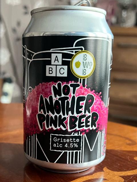 Not Another Pink Beer 4.5%, Alphabet Brewing Co., England