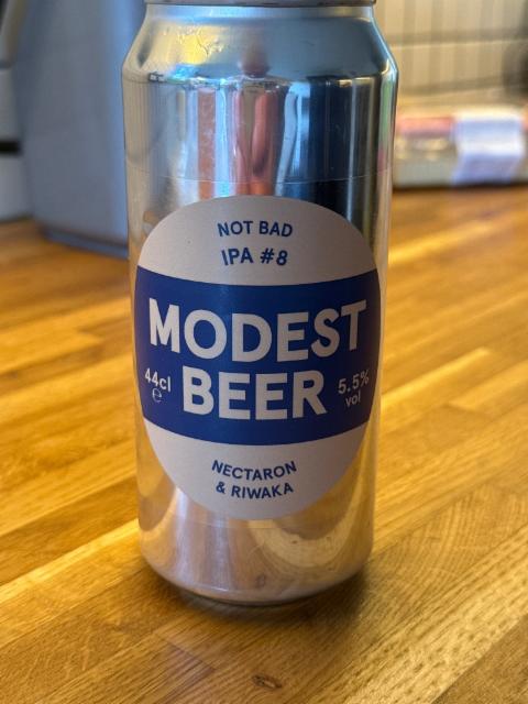 Not Bad IPA #8 5.5%, Modest Brewery, Northern Ireland