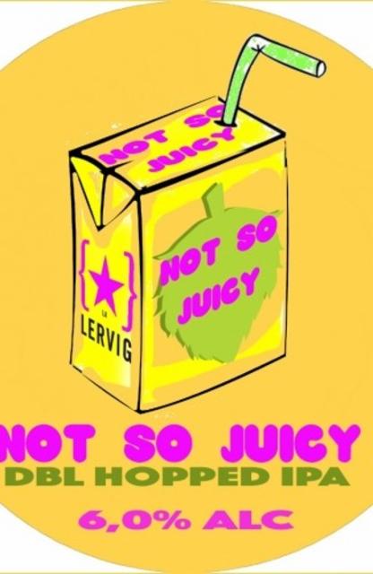 Not So Juicy 2 6.3%, Lervig Aktiebryggeri, Norway