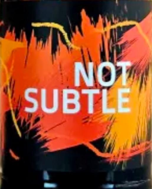 Not Subtle 14.4%, Prairie Artisan Ales, United States