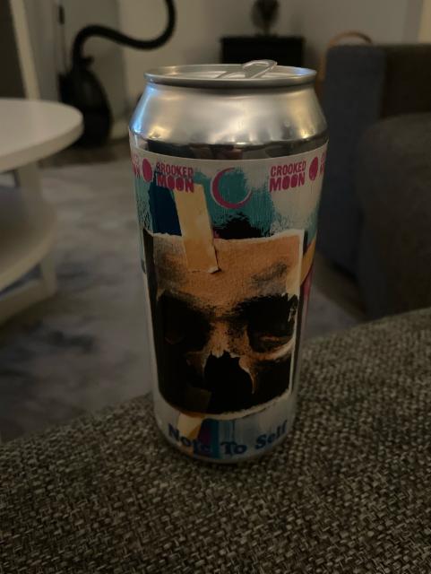 Note to self NEIPA 7.3%, Crooked Moon Brewing, Sweden