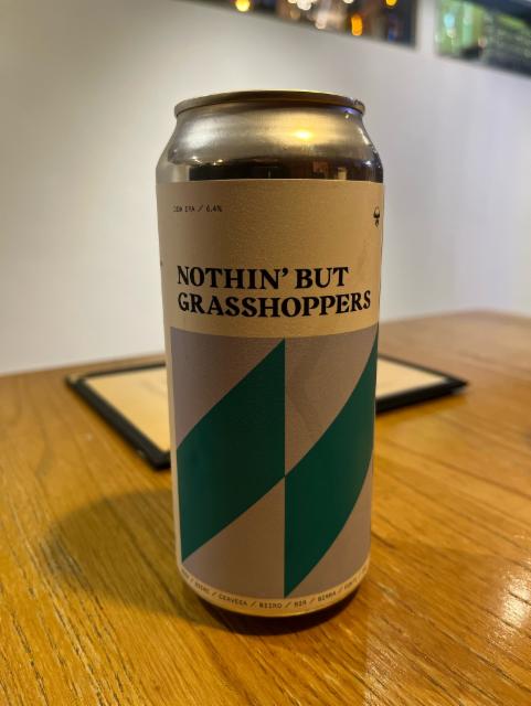 Nothin' But Grasshoppers 6.4%, Black Lodge Brewing, England